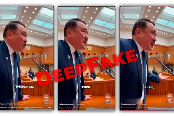Депутаттың жаяу жүргіншілерге салық енгізуі туралы дипфейк тарады