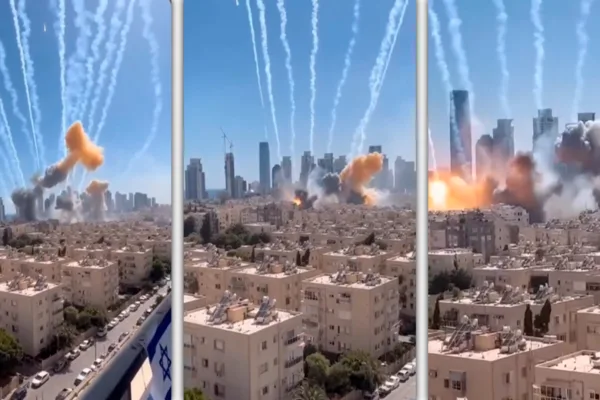 В сети распространяется фейковое видео «ракетного удара» по Израилю