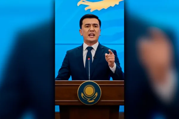 Қазақстанның туы тұр: TikTok-та қырғызша сөйлеген «депутат» видеосы – дипфейк