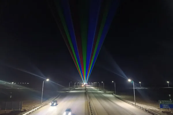 Свет, который защищает: лазерные установки появились на платных дорогах