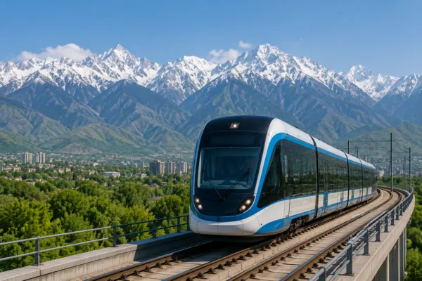 Алматыда LRT салынады: Әкімдік бағыттарды атады