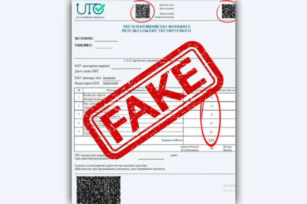 Что грозит за подделку сертификата ЕНТ — разъяснение НЦТ