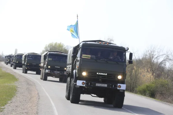 Минобороны предупредило о масштабной переброске войск и военной техники по Казахстану