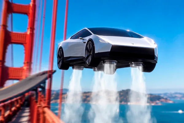 Tesla көлігінің Сан-Францискодағы көпірден ұшып кеткені рас па
